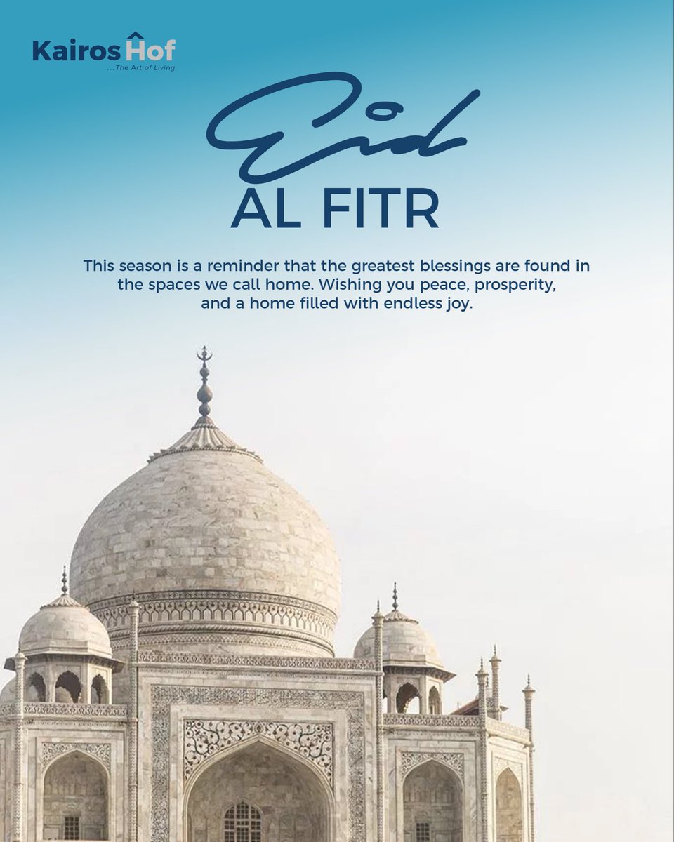KairosHof's tweet photo. Eid Mubarak
May your home be filled with peace, laughter, and the warmth of loved ones. Today, we celebrate you and the beautiful moments that make a house truly feel like home. https://t.co/XVHx2iBbeb