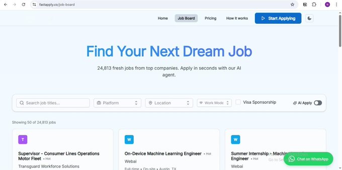 FastApply tweet media