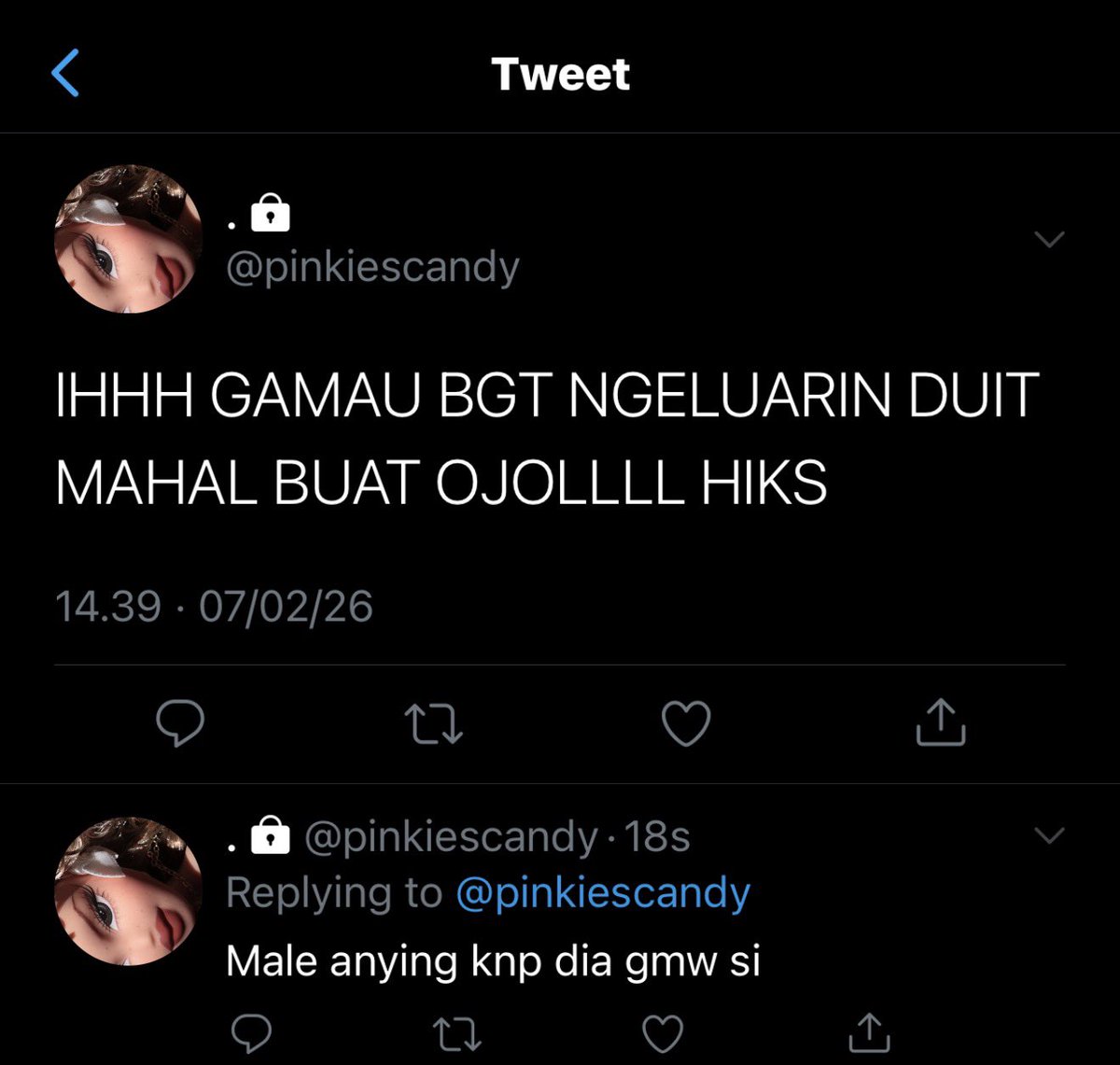 kiyooyio's tweet photo. wooseo one tweet au | sok tsundere emang si male https://t.co/YcBhuLtKde