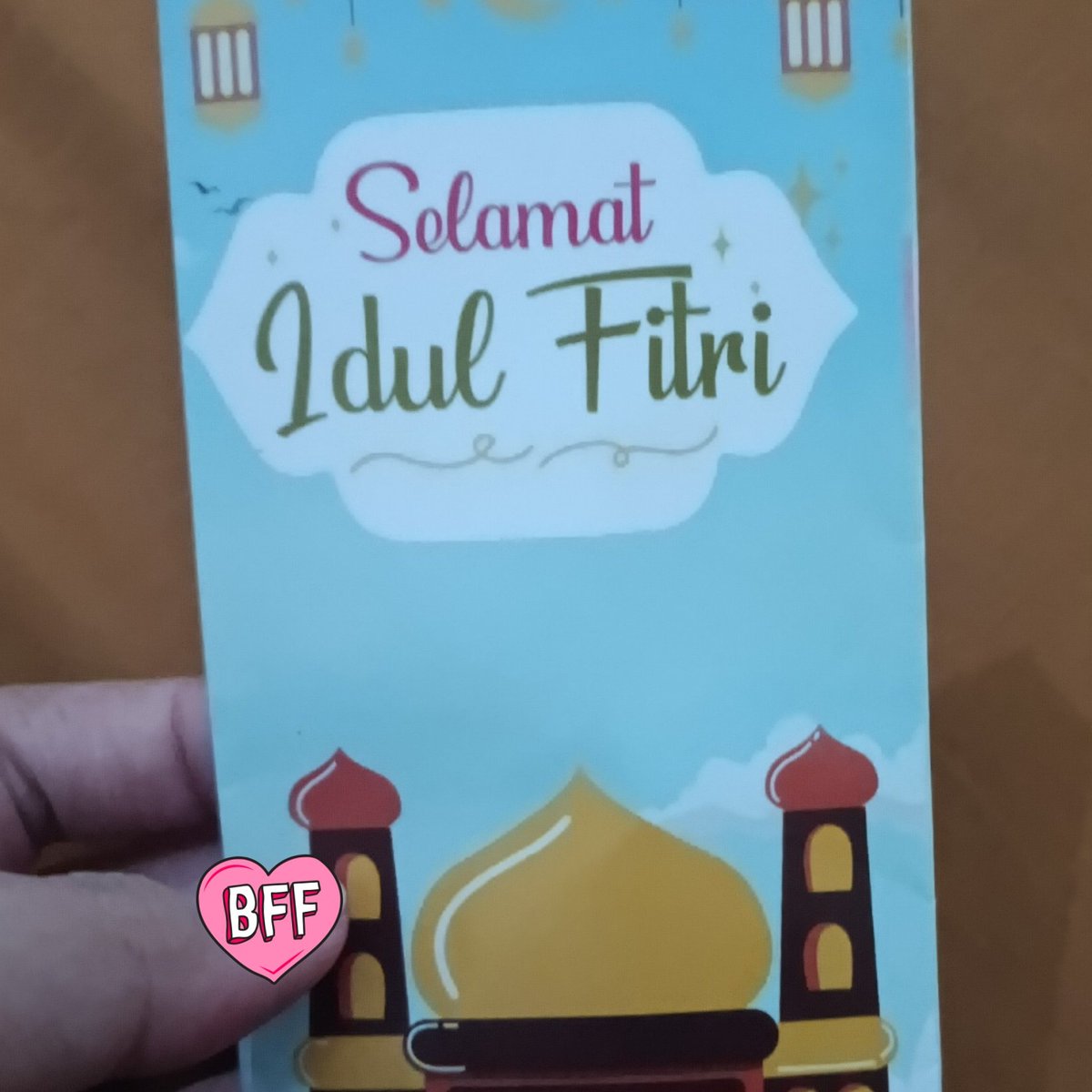 lebarannya besok, tapi udah dapet 2 amplop wkwkwk