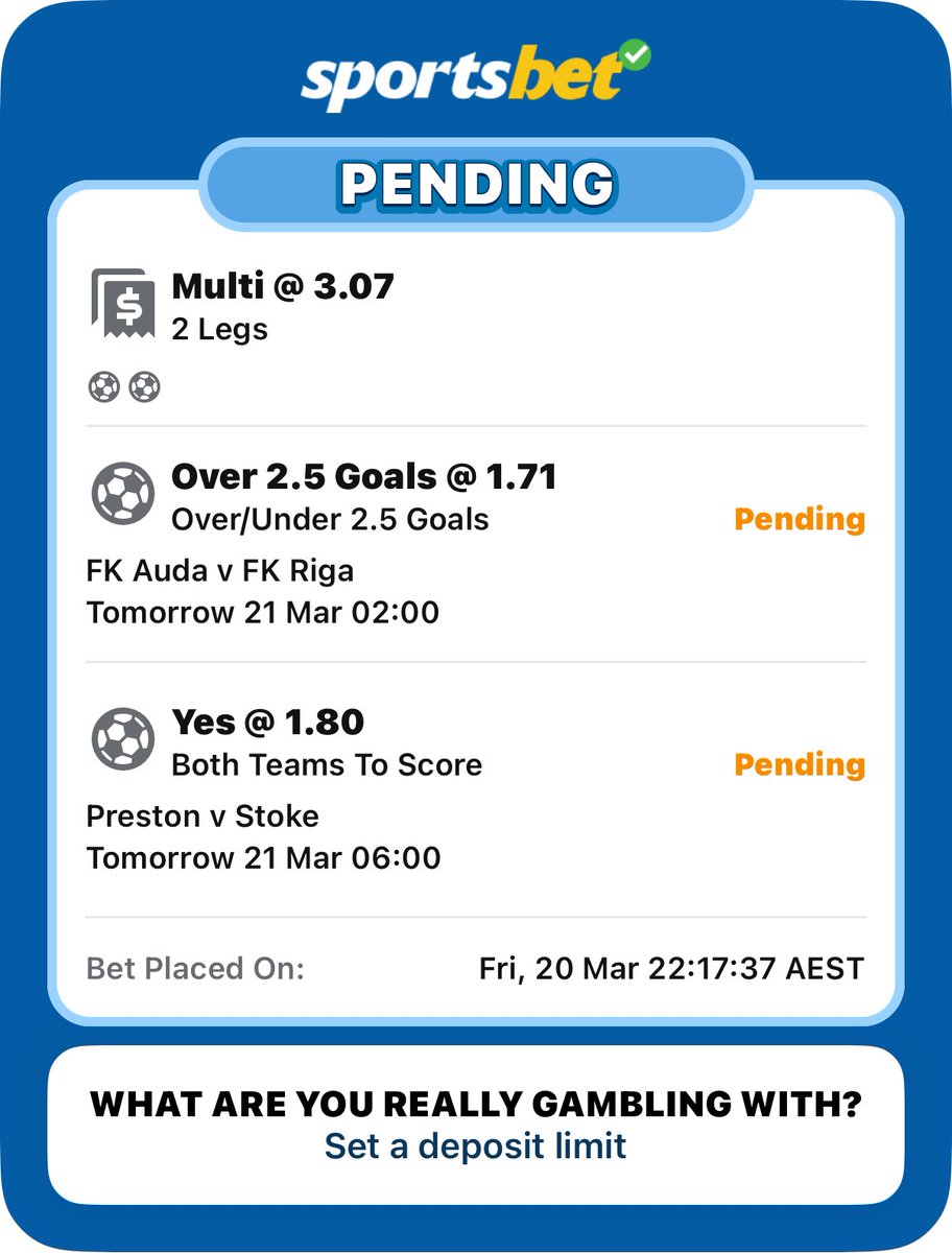 shwaroop4707's tweet photo. Doubles #sportsbettingpicks #Gambling𝕏 https://t.co/40MsG5dtoS