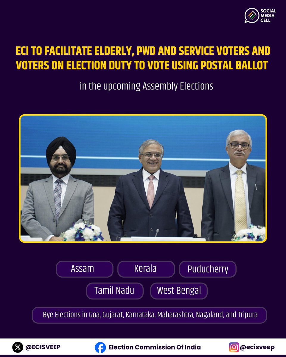 Election Commission of India tweet media