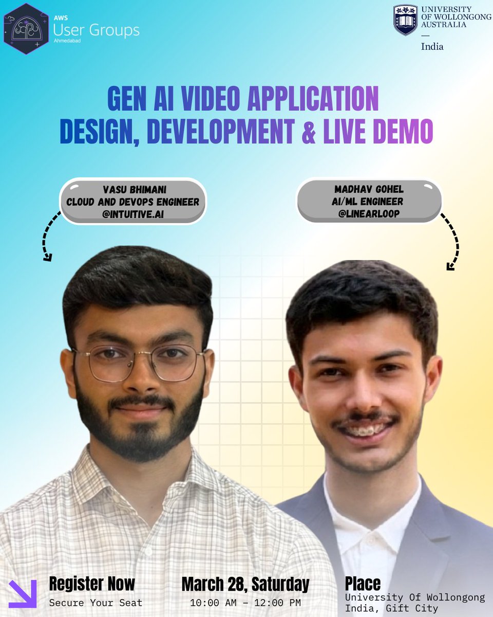 AWS UG Ahmedabad tweet media