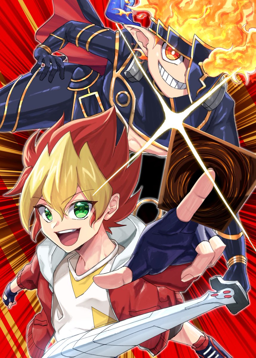 ラッシュ合同1の公開許可がおりたので載せちゃいます!
王道遊我くんとセブンスロード・マジシャン、ウィッチを寄稿させていただいてました❣
そしてそして!3/22には「強欲でラッシュなイベント2」にて「ラッシュ合同2」が頒布されます!
サイコーのラッシュ!!! 