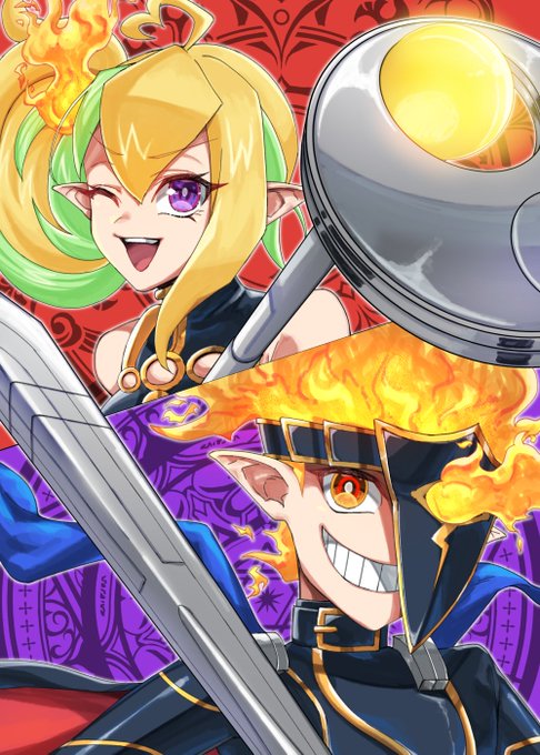 ラッシュ合同1の公開許可がおりたので載せちゃいます!
王道遊我くんとセブンスロード・マジシャン、ウィッチを寄稿させていただいてました❣
そしてそして!3/22には「強欲でラッシュなイベント2」にて「ラッシュ合同2」が頒布されます!
サイコーのラッシュ!!! 