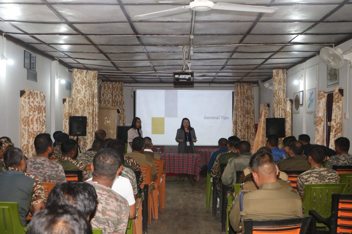 To empower our personnel with the knowledge to defend against modern threats, 78 Bn, CRPF hosted a Cyber Fraud Awareness session by SBI Bank staff, today at Unit Hqr, Zubza, Kohima.
<a href="/crpfindia/">🇮🇳CRPF🇮🇳</a> 
<a href="/PMOIndia/">PMO India</a>
<a href="/HMOIndia/">गृहमंत्री कार्यालय, HMO India</a> 
<a href="/northeast_zone/">North East Zone Hqrs</a> 
<a href="/mnp_2018/">M&N Sector CRPF</a> 
<a href="/NesHqr/">North Eastern Sector, CRPF</a>
<a href="/dig_kma/">DIG OPS KMA CRPF</a> 
<a href="/rangesilchar_05/">RANGE SILCHAR CRPF</a>