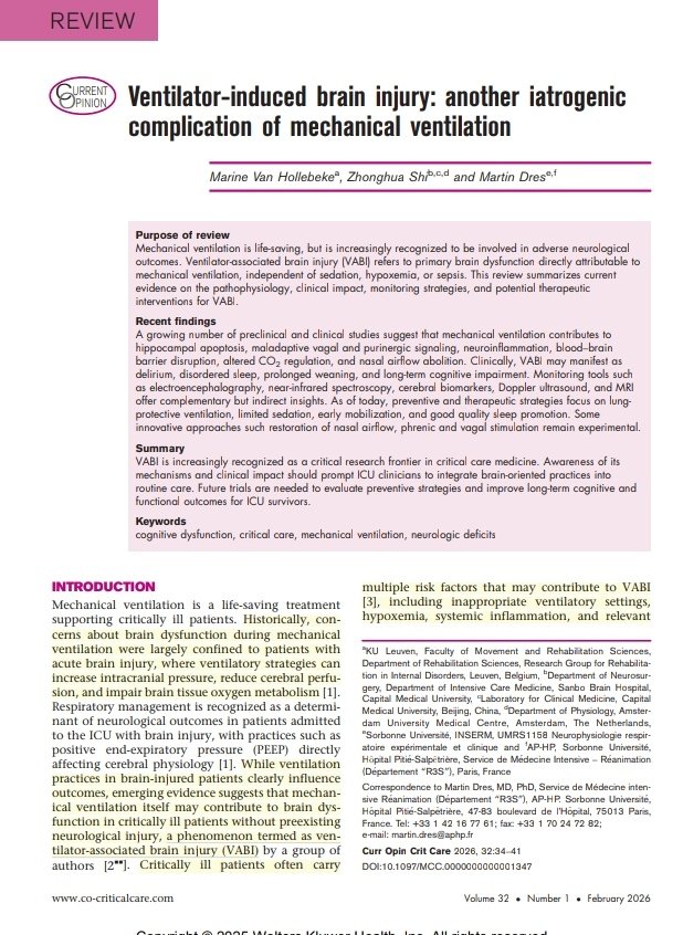 Leo_Santo5's tweet photo. Lesión Cerebral Inducida por Ventilación Mecánica 🧠🫁

🔰📚Crit Care 2026

DOI:10.1097/MCC.0000000000001347

Enlace a Artículo Completo👇🏻🆓✅
https://t.co/xumUMHaxVK https://t.co/t4f8MK1ie6