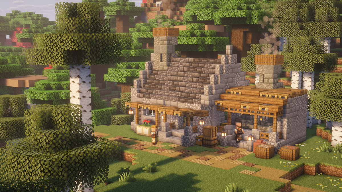 我對於釣魚小屋和鐵匠鋪
真的是有莫名的執著
不蓋我就覺得渾身不對勁
#Minecraft
#Minecraft建築
#Minecraft建築コミュ
#Minecraftbuilds