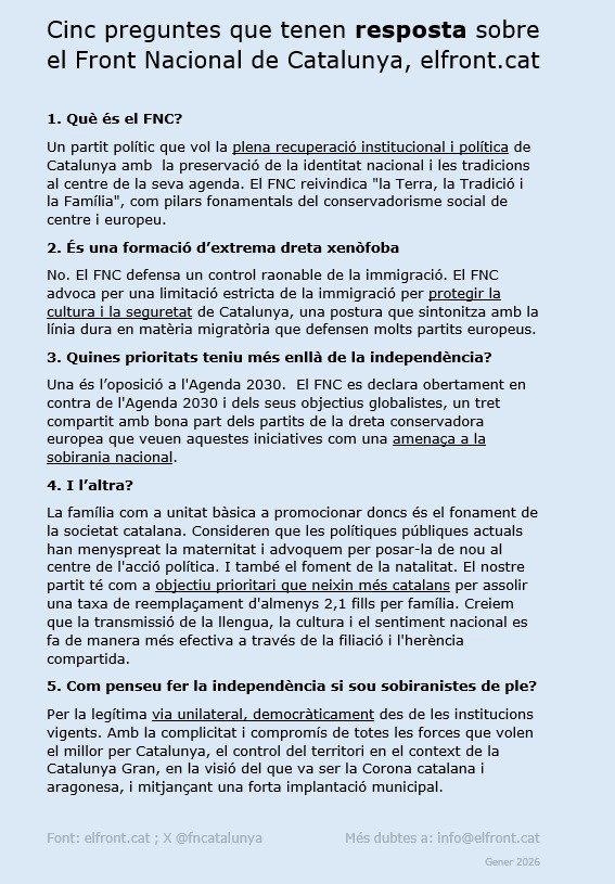FrontNavas's tweet photo. 5 preguntes del #FNC amb resposta. https://t.co/I5hMgaUMAh