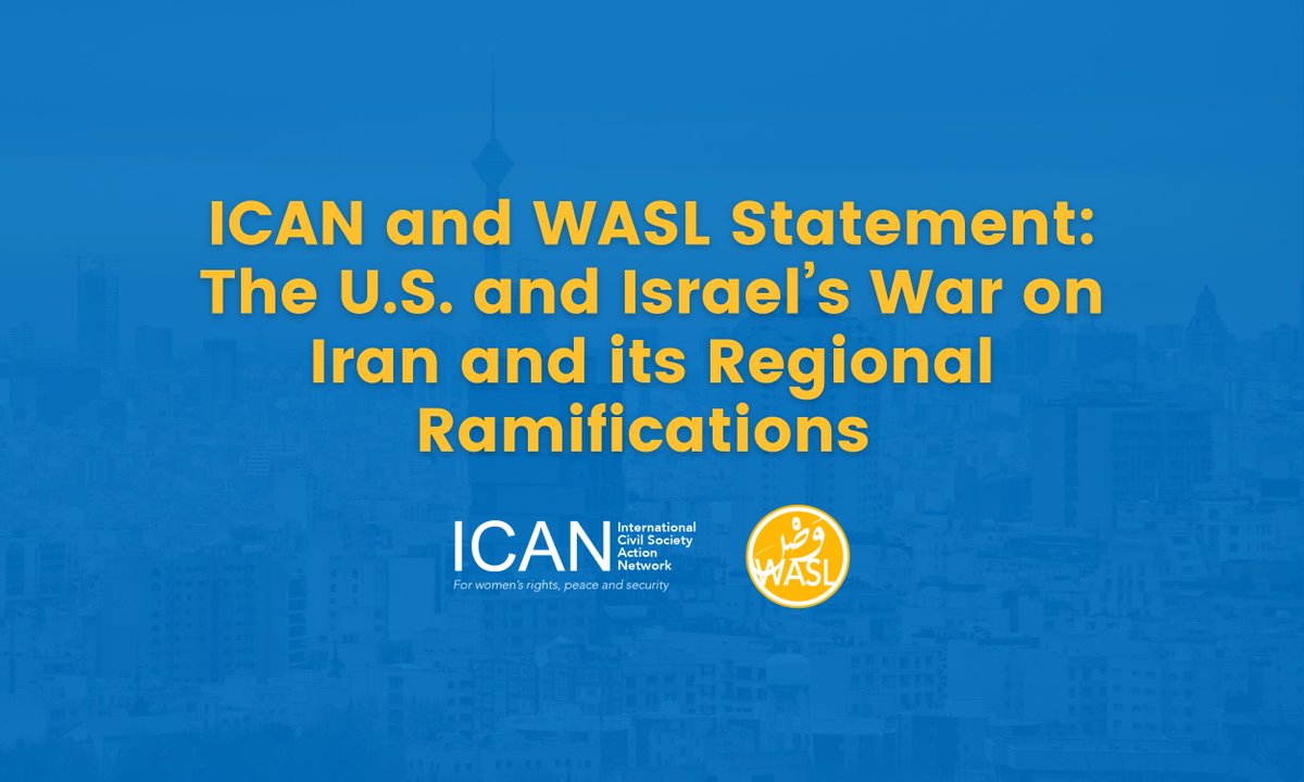 ICAN (International Civil Society Action Network) tweet media