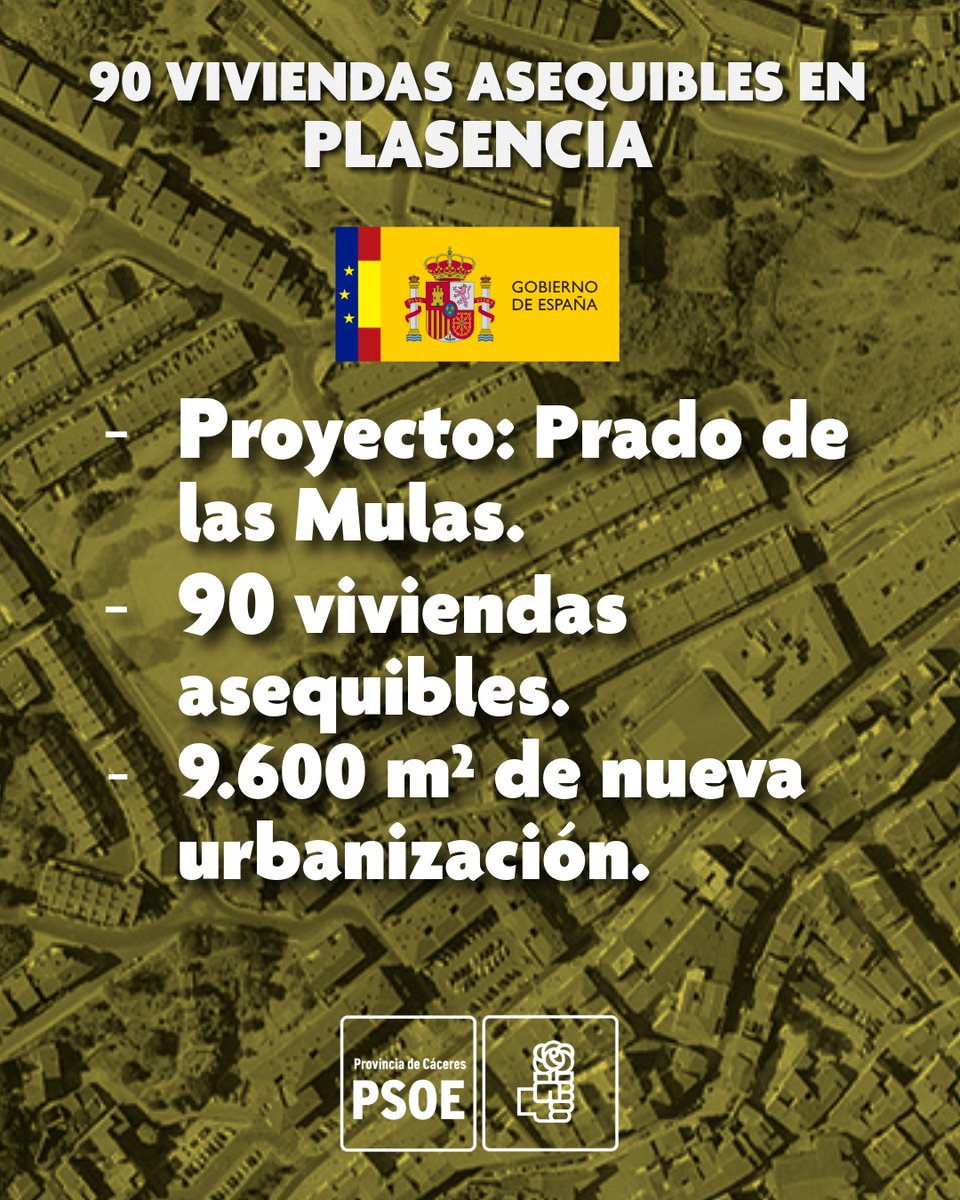 PSOE provincia de Cáceres tweet media