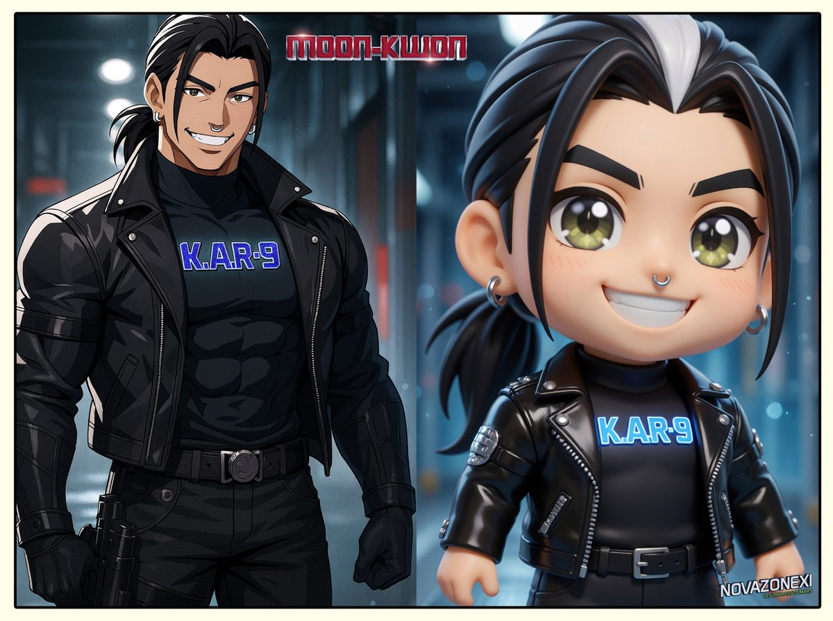 #Chibi Moon-Kwon is proof that tough can be cute.

#NovaForceAnime #KAR9