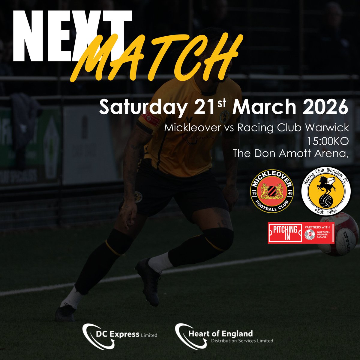 Racing Club Warwick FC tweet media