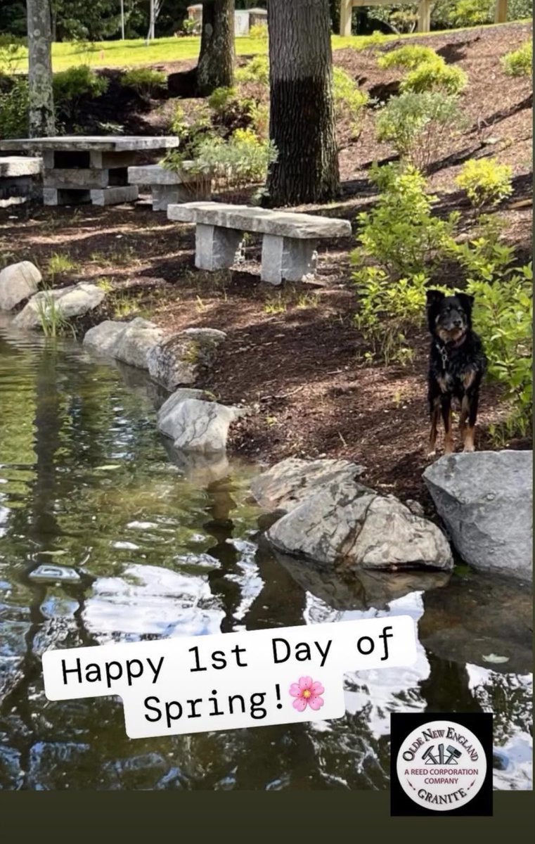 OLDENEGRANITE's tweet image. Happy 1st Day of Spring! 
OldeNewEnglandGranite.com 

#GraniteSuperstore #OldeNewEnglandGranite #Antiquegranite #reclaimedgranite #firstdayofspring