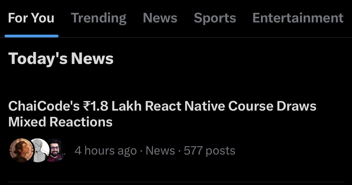 Piyush Garg tweet media