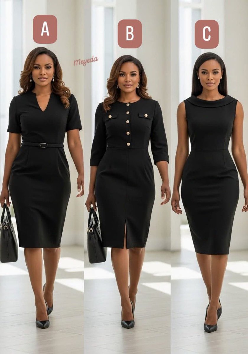 I need your opinion for a job interview outfit. Which one is better ? 👗💦🫧