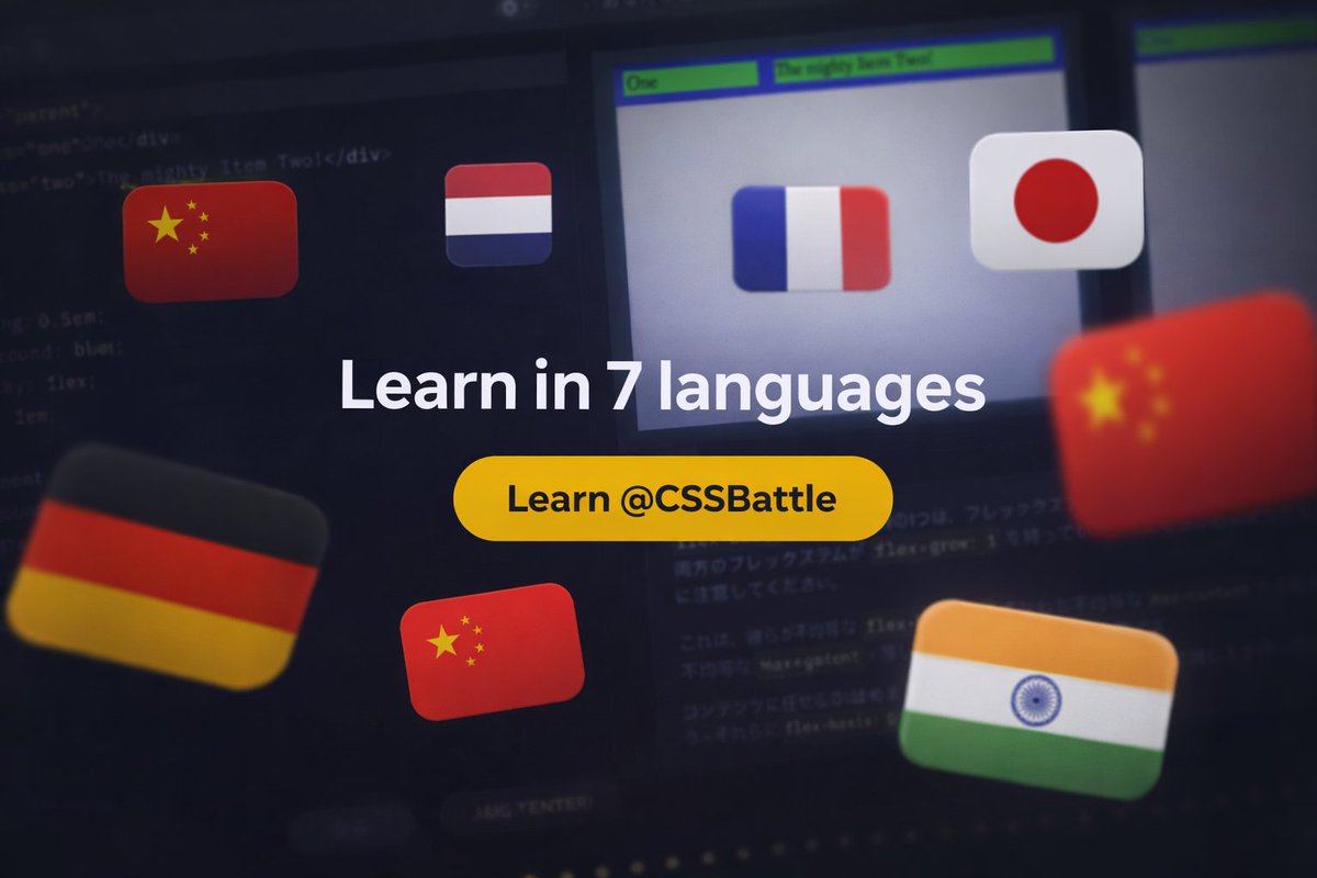 CSSBattle tweet media