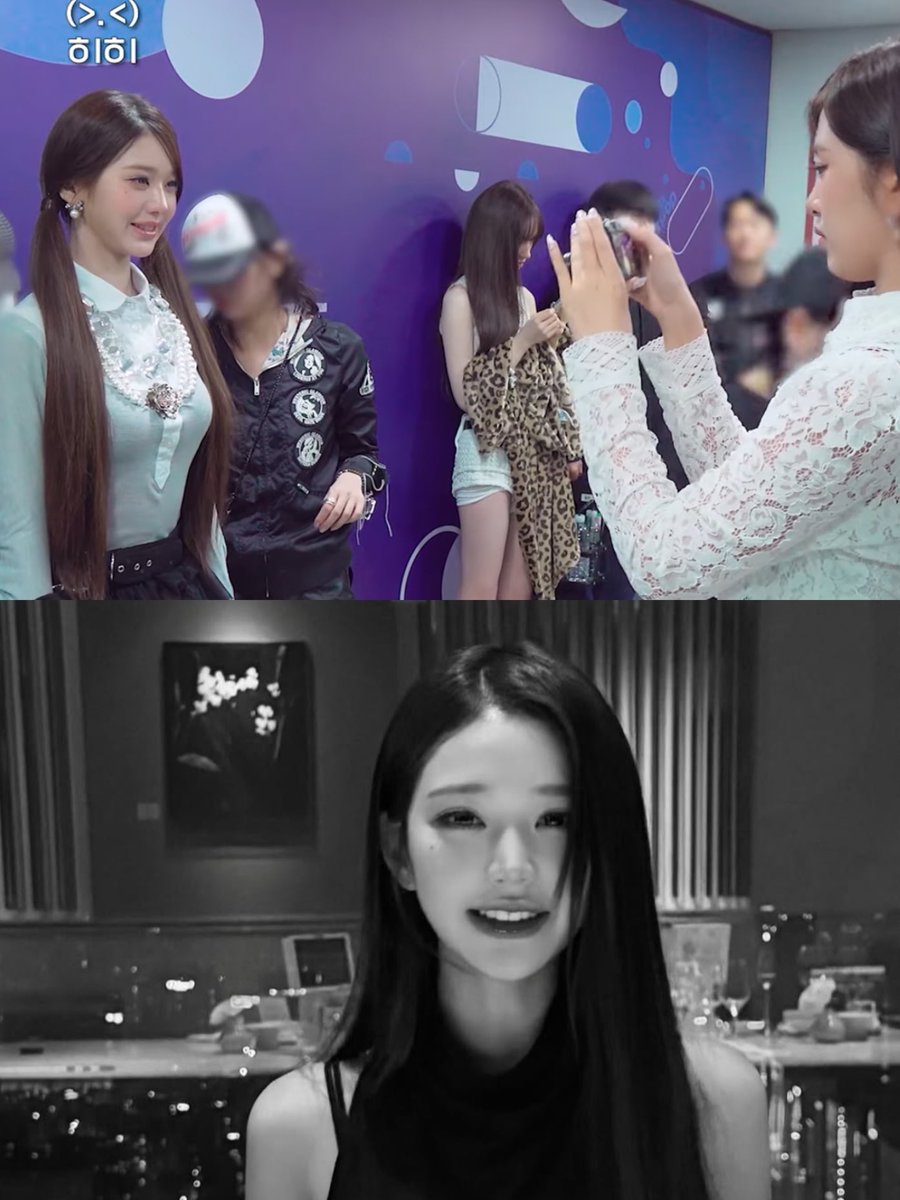 Someone said this is how Wonyoung smile at Yujin😭