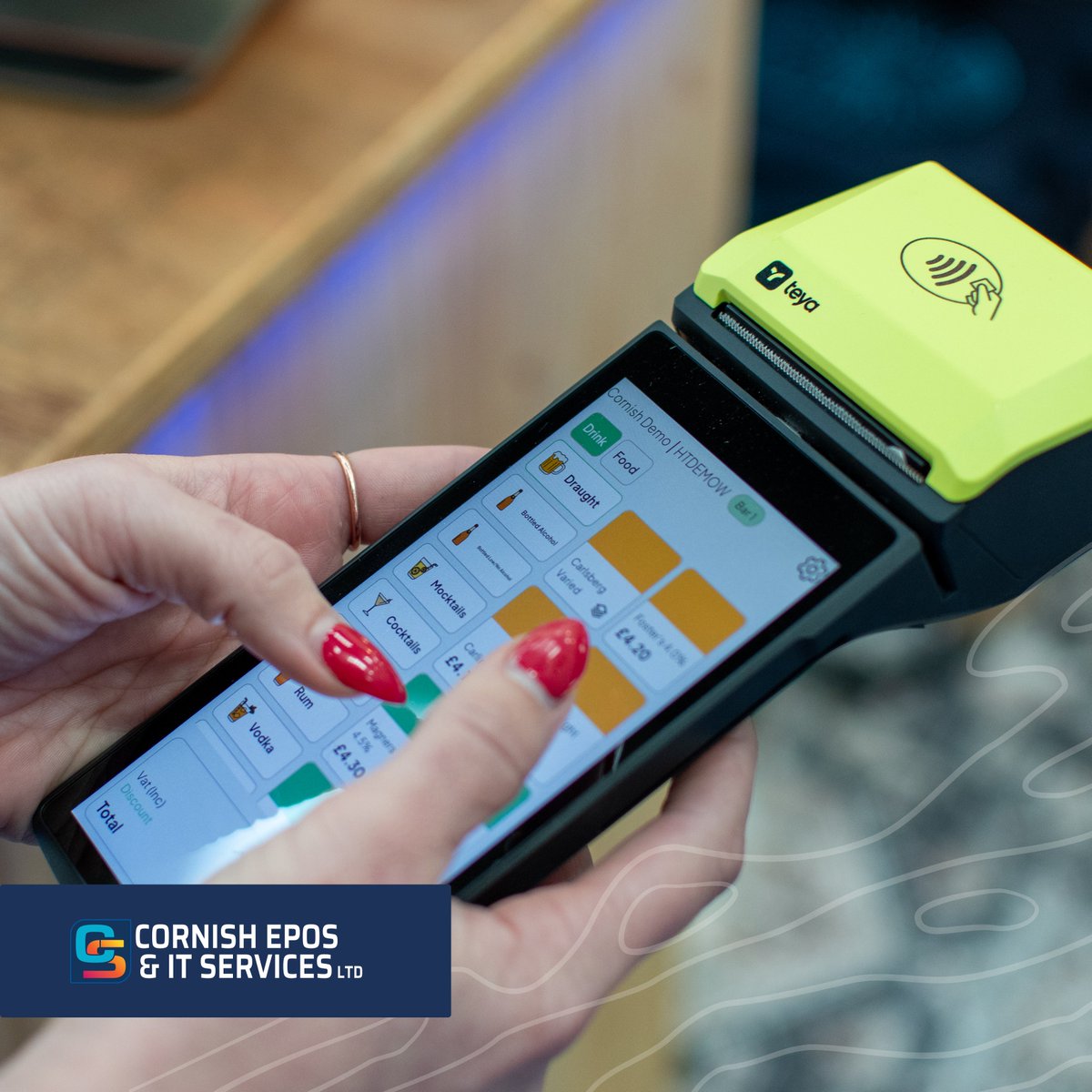 CornishEPOS's tweet photo. 💳 Make sure you’re ready for every transaction with our range of payment devices.

Whether you’re looking for fully integrated solutions that work alongside your EPOS, or reliable standalone terminals, there are options to suit different setups and service styles.

Contact us 👋 https://t.co/TiAbGmPsJ5
