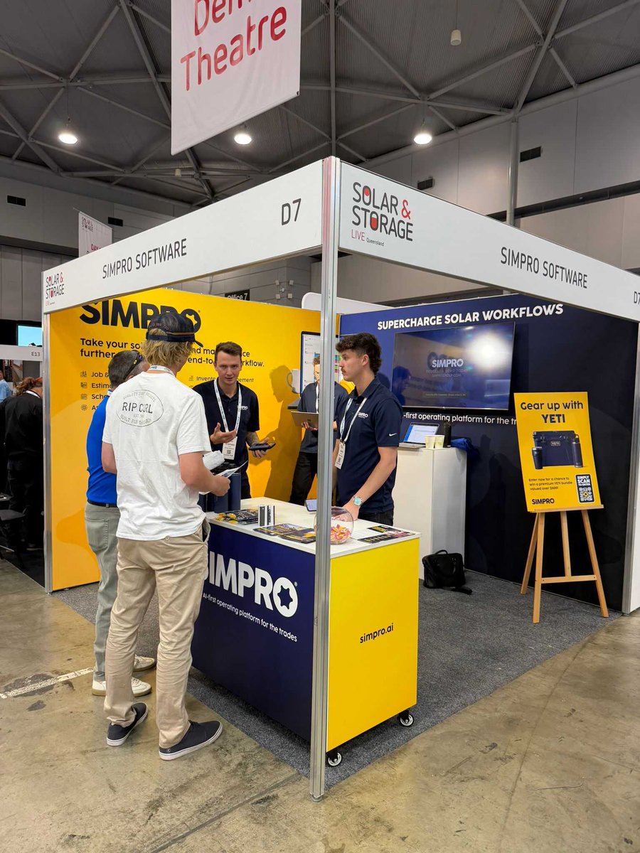 Simpro Software tweet media