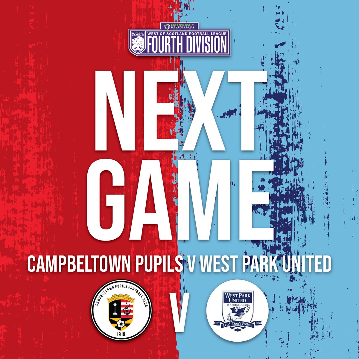 At home tomorrow in a top v bottom clash against <a href="/WestParkWoSFL/">West Park United FC WOS</a> The Bishopbriggs club have been on a great run of form recently 

We can take some positives from our last home match and hopefully make it a competitive match
KO 2pm