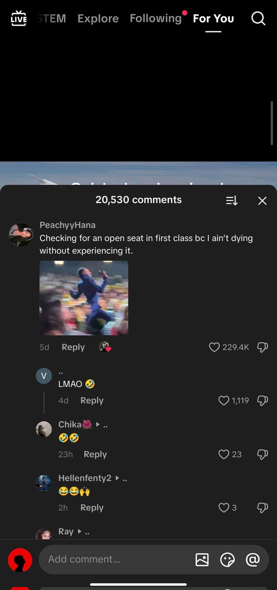 Traffordways's tweet photo. Americans have the best humour on tiktok comments 😭 https://t.co/Tgl3KZZh91