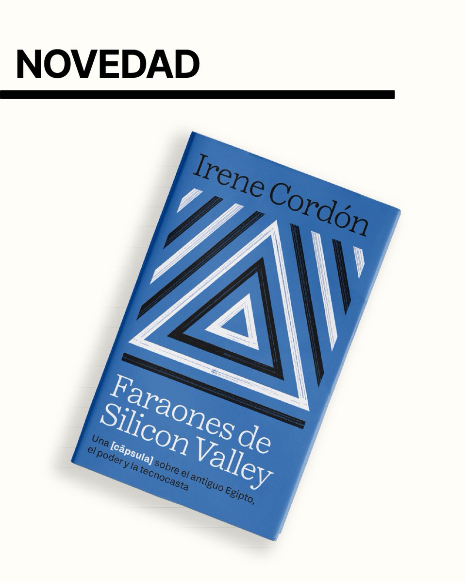 NowBooks_ed's tweet photo. NOVEDAD 💊📚

Una [Càpsula] sobre el antiguo Egipto, el poder y la tecnocasta.

¡«Faraones de Silicon Valley» de Irene Cordón ya en librerías! 💥 https://t.co/BrHUuE5c8a