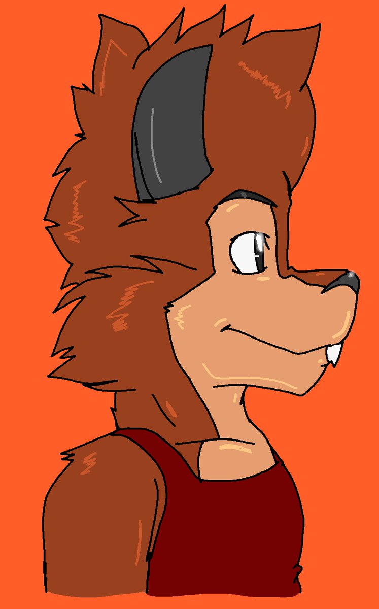 TasticalBlue's tweet photo. Art of Bucky beaver.
(Character owns by art fella) https://t.co/Juyi6qQIrb