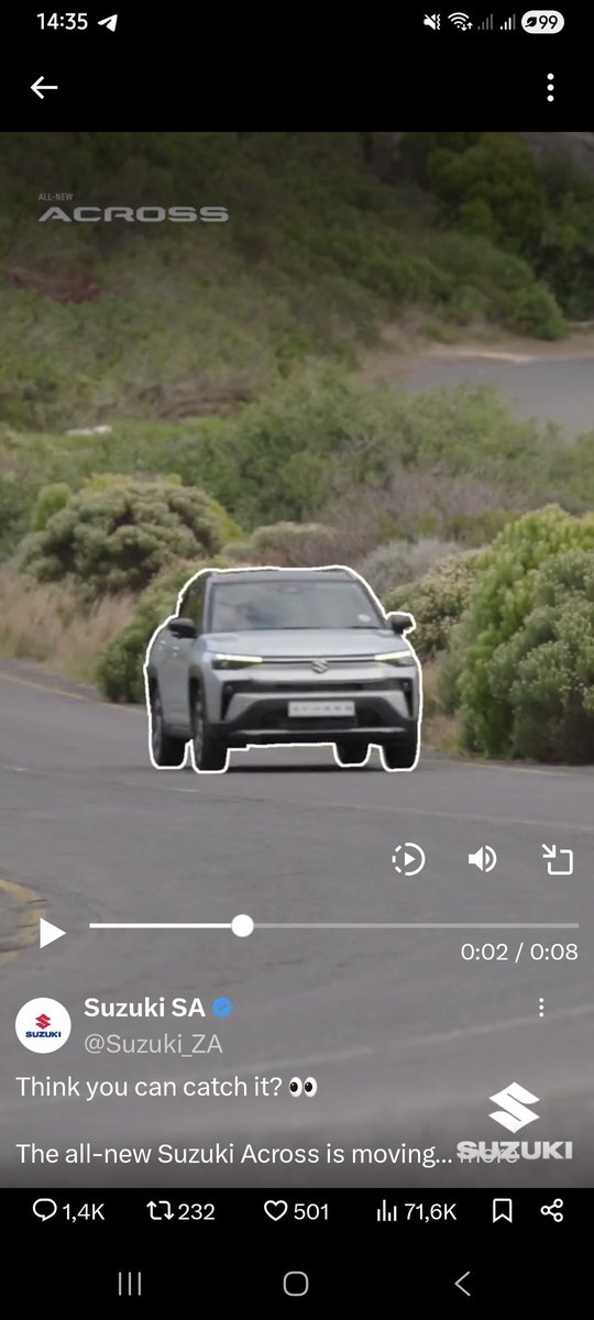 Voster81's tweet photo. @Suzuki_ZA https://t.co/D191wmD5Ho