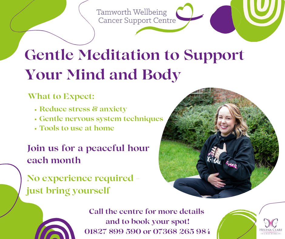 Tamworth Wellbeing & Cancer Support Centre tweet media