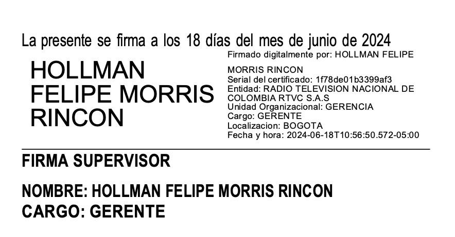 El gerente  <a href="/HOLLMANMORRIS/">Hollman Morris</a> es el supervisor de los contratos de su abogada (Claudia Cristancho) personal en el juicio contra Lina Castillo. Es decir, al mismo tiempo es su supervisor y cliente. 

¿Contratar a la abogada personal y dar fe de su trabajo? No suena bien.