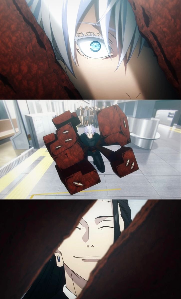 ShadeOP1's tweet photo. Gojo wasn’t blind in shibuya.
he understood the risk.
he still went in ...
because he trusted his students to carry what comes after https://t.co/j02EJa8aCK