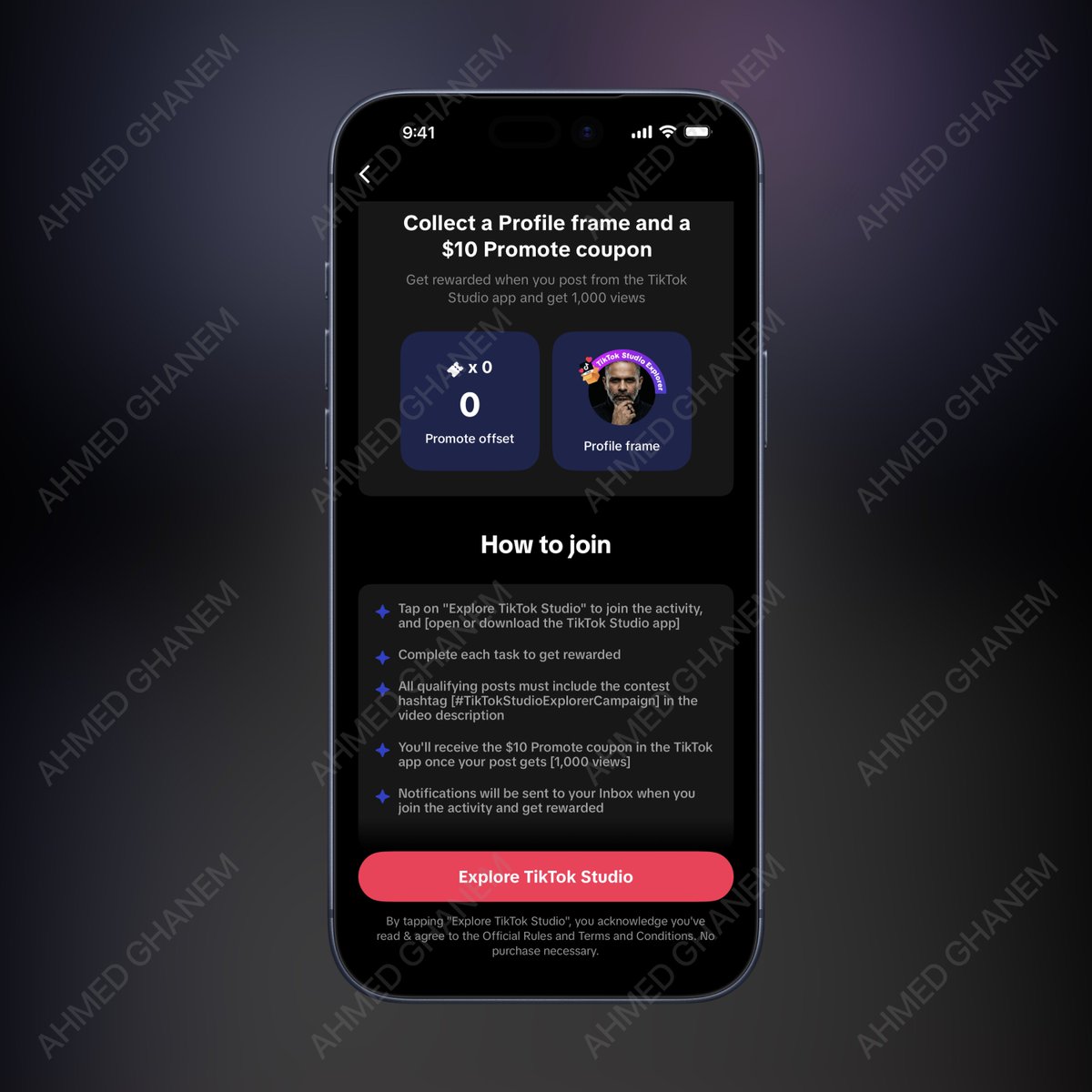 ahmedghanem's tweet photo. #TikTok is encouraging users to use the #TikTokStudio app, offering multiple benefits as incentives.
----------------
🔗 Follow my WhatsApp Channel for more: https://t.co/xDSx4ptBBz https://t.co/WWyZWsY3pR