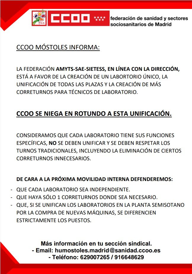 CCOOhospitalmostoles (@ccoomostoles) on Twitter photo 