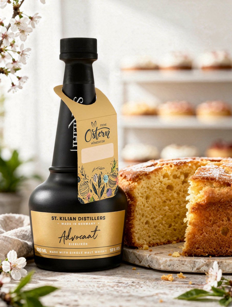 Goldgelb, cremig, unwiderstehlich 💛
Der St. Kilian ADVOCAAT – Eierlikör ist der perfekte Begleiter zum Osterkaffee. Ob pur oder als Premium-Zutat im saftigen Kuchen – Frühlingsgenuss garantiert. Frohe Ostern! 🍰
#whisky #visitstkilian #stkilianwhisky #whiskylovers