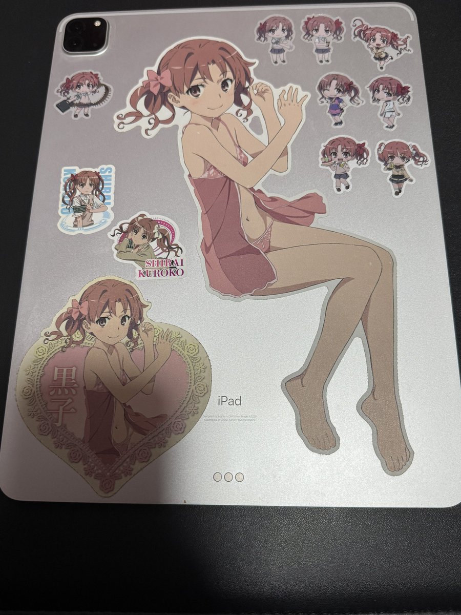 これが私のシール帳
場所がなくてフィルコンのシール貼れないのが辛い