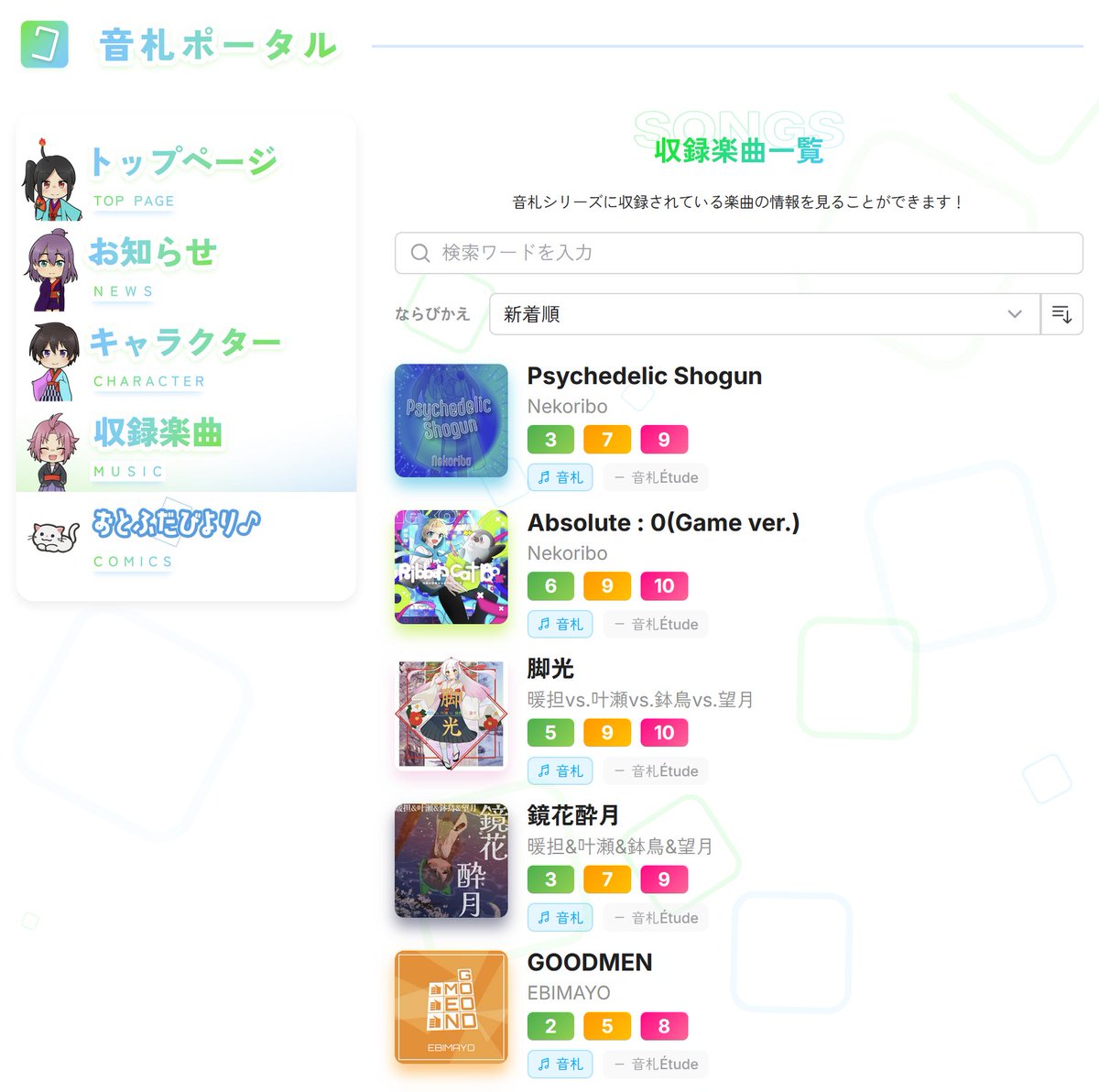 音札プロジェクト tweet media