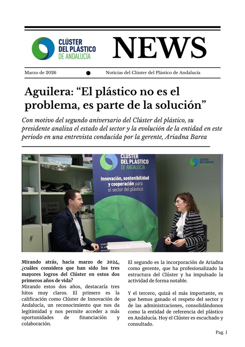 Clúster del Plástico de Andalucía tweet media