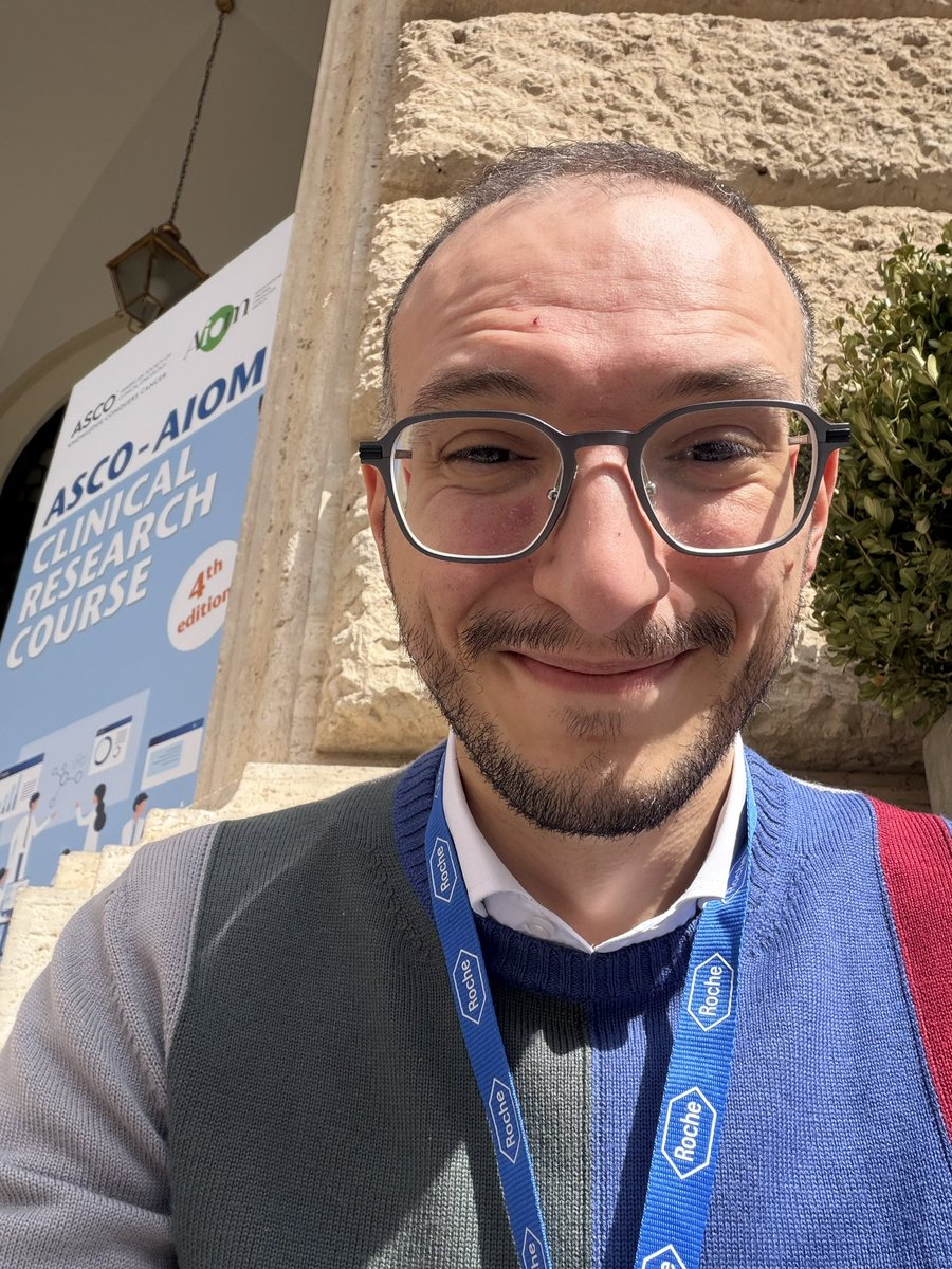 DrSFacchini's tweet photo. Such an incredible experience in the eternal city.
Wonderful lectures, mind-opening discussions.
Thank you @AIOMtweet and @ASCO for this great opportunity.
#Oncology #ClinicalResearchCourse https://t.co/taccwBwnHO