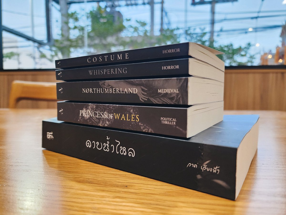 AliceMarryjane's tweet image. สายนิยายพีเรียดอิงประวัติศาสตร์ทั้งแอคชั่นและการเมือง มายกตั้งนี้ที่ #K27 ไปได้เลยค่า 🫶🩵

#งานหนังสือ
#Thaibookfair2026