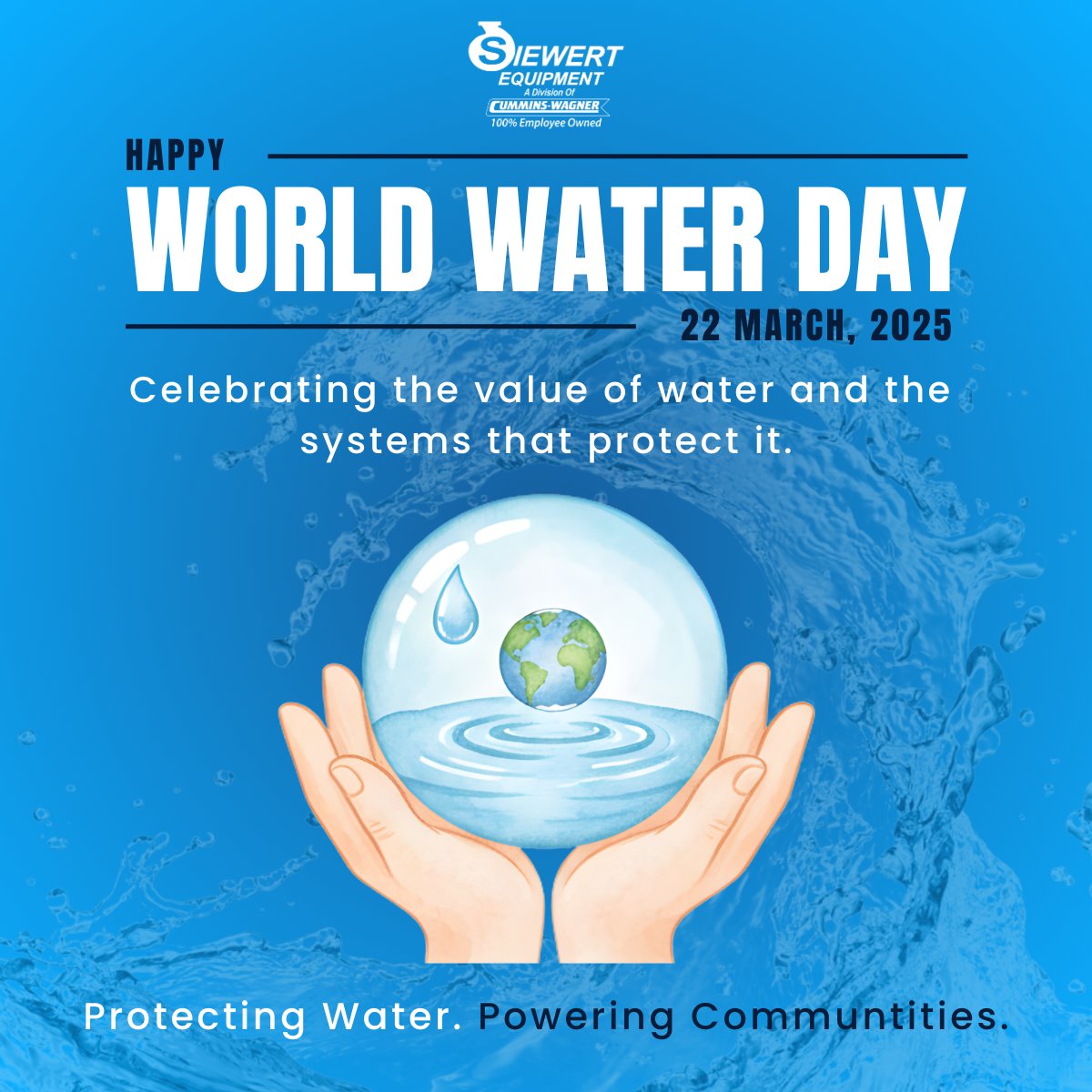SiewertEquip's tweet photo. Today, we’re celebrating the power of water and everything that keeps it moving. From treatment to transfer and everything in between, water works hard and so do the systems behind it.
#WorldWaterDay #WaterDay2026 #Pumps #Valves #ProcessSolutions https://t.co/qdCs25aznm