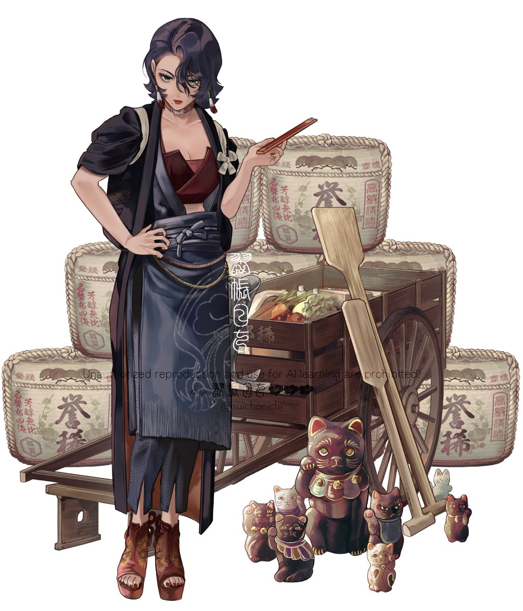 翠帳 日七 tweet media