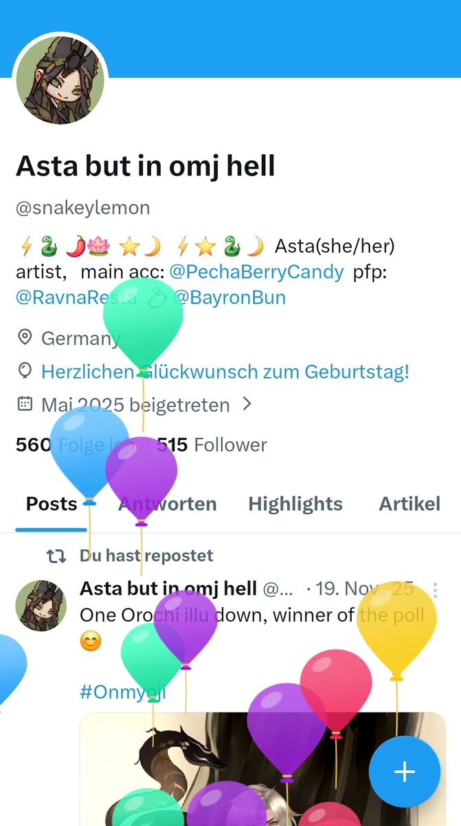 Asta but in omj hell tweet media