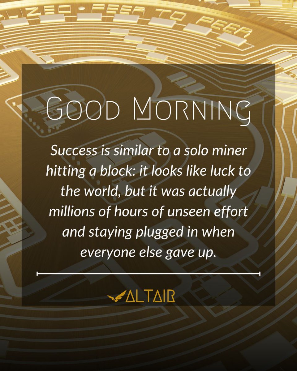 Altair Technology® ⛏️ tweet media