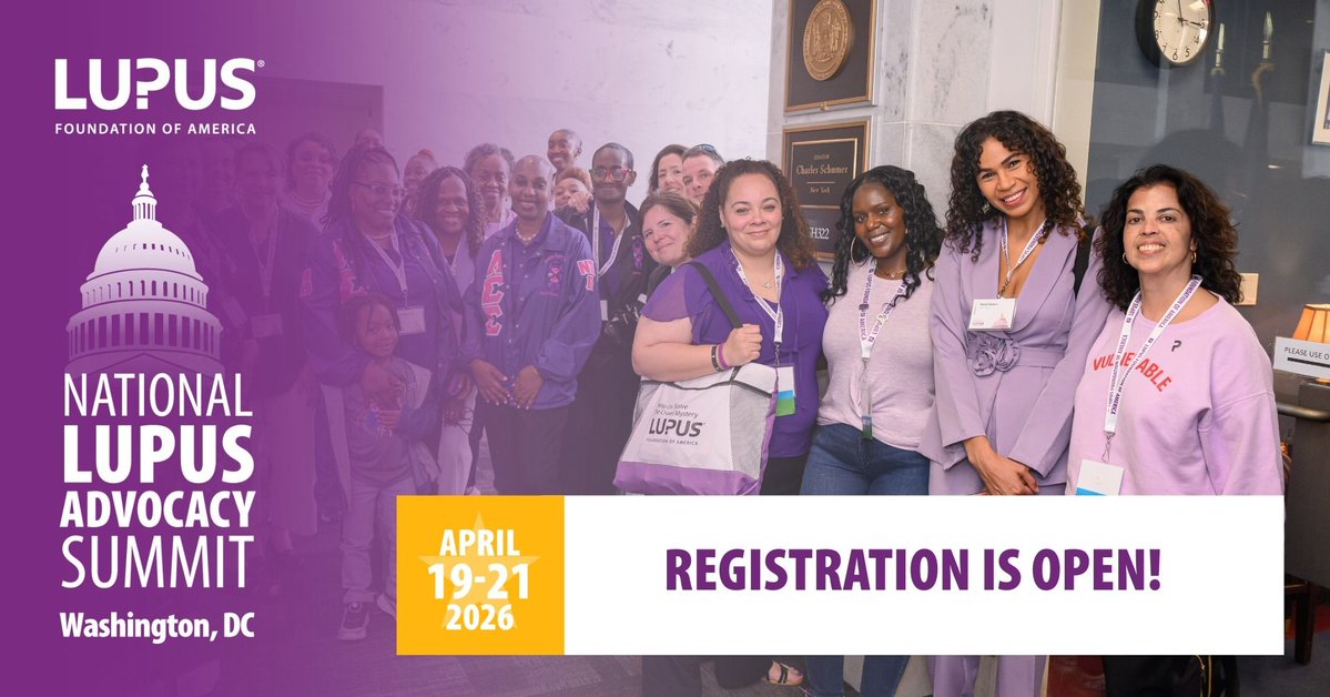 Lupus Foundation of America tweet media