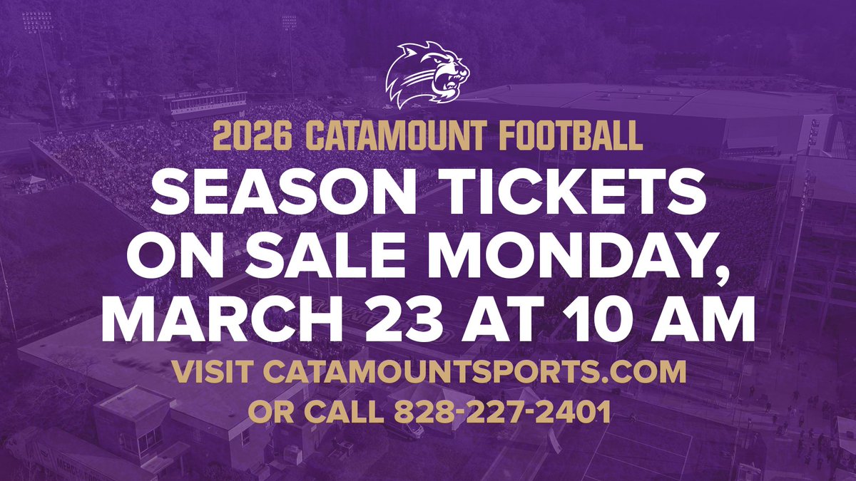 Western Carolina Athletics tweet media