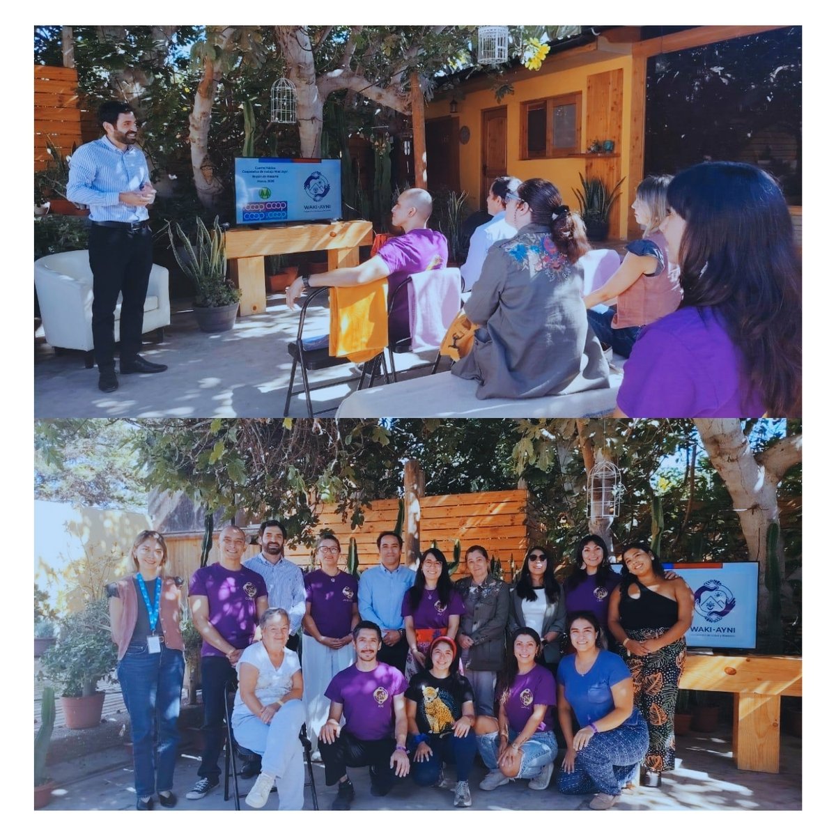 GedesChile's tweet photo. 📍 Gedes participó en las Cuentas Públicas de COOREC y Waki Ayni en la Región de Atacama, en el programa Fortalecimiento y Creación de Empresas Sociales y Cooperativas de Sercotec. 🤝 Transparencia, resultados y trabajo colaborativo.
#Gedes #Sercotec #Atacama https://t.co/krw6X23518