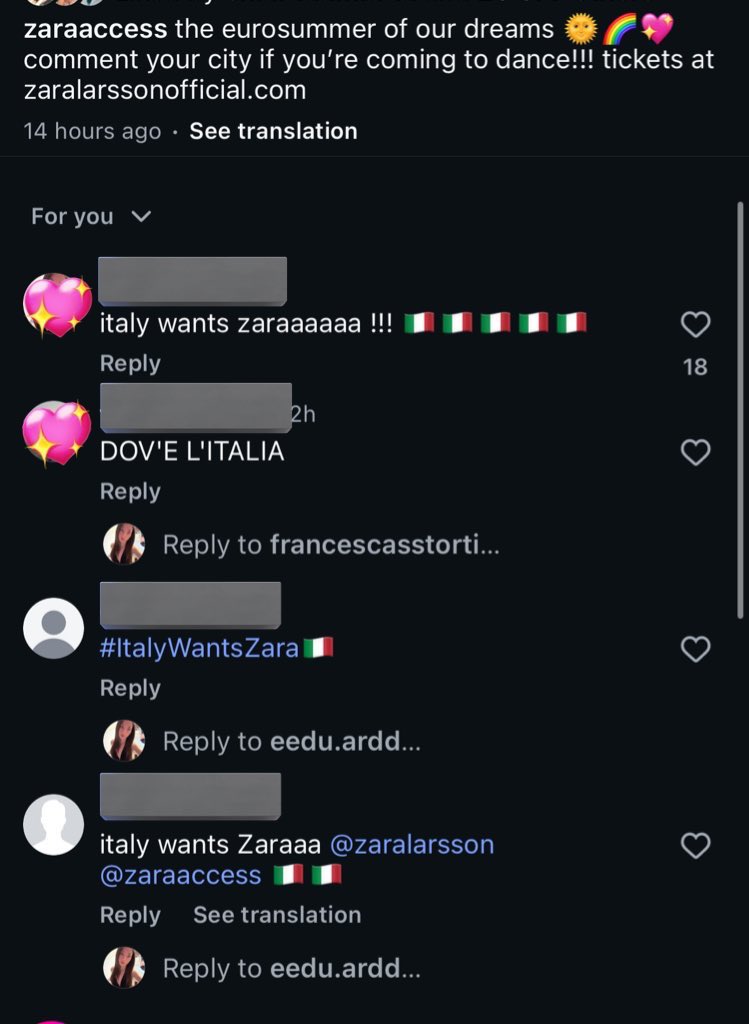 Zara Larsson Italia 🇮🇹 tweet media