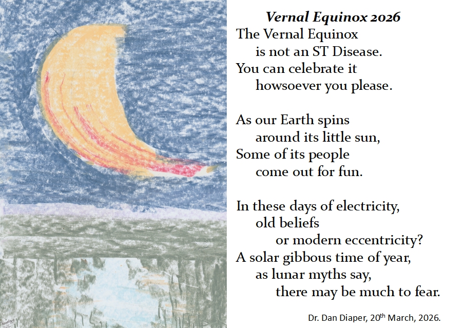 DrDanDiaper's tweet image. Vernal #Equinox (half way between winter and summer) 2026 #graphic &amp;amp; #poem @abdulhayemehta @NorthStandGang @ilegally_indian @AnnieChave @palfreyman1414 @Edgaralanpoe48 @andydurrant75 @cbar2323 @kinobe911 @mattbob84 @WG_RumblePants #sketch #drawing #poetry #celebration #today #art