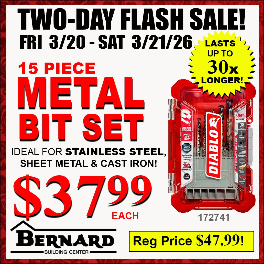 Bernard Building Center tweet media